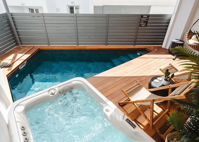 アパート Legato With Private Pool Naxos City